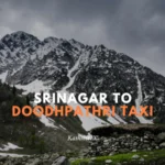 Srinagar To Doodhpathri Taxi
