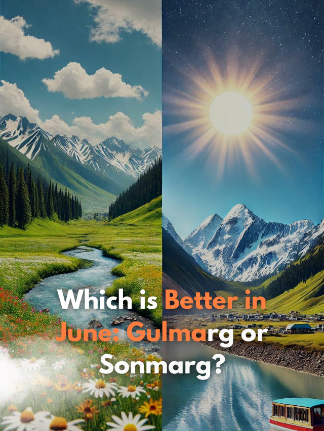 Where is better to go in June: Gulmarg or Sonmarg?